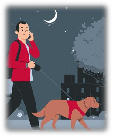 KI-Telefonassistent: Abbildung aus dem Informationsblatt